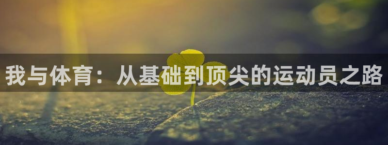 3377体育官网下载招商电话地址是多少：我与体育：从基础到顶