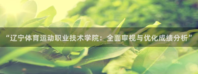 3377体育犯法吗：“辽宁体育运动职业技术学院：全面审视与优